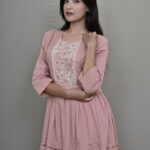Dusty Rose Contemporary Dress