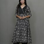 ANEK GOLD floral printed SUIT