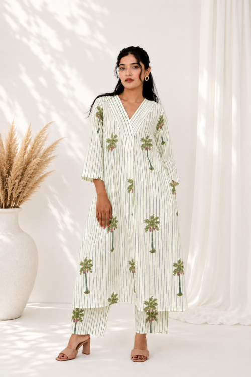 ANEK HANDBLOCK Print coord set